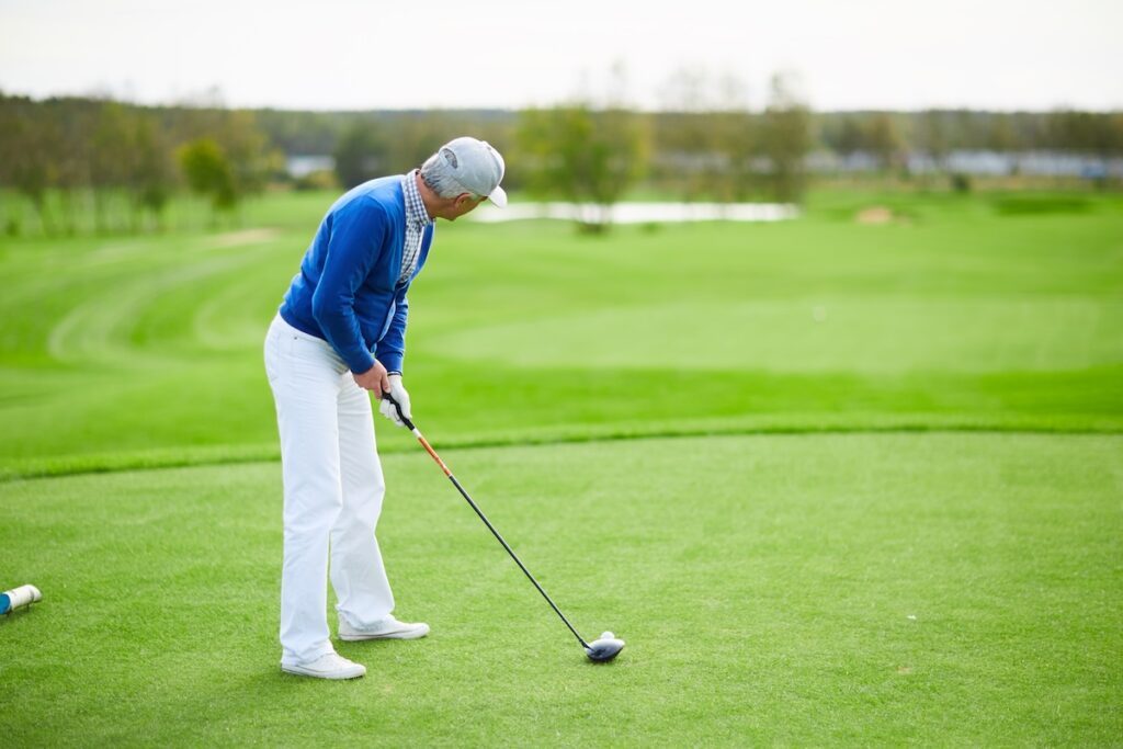 Routine de prè-coup coach mental Golf