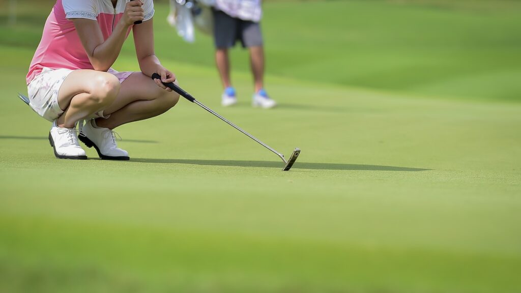 Coach mental Golf putting