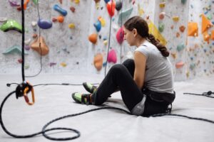 Psychologue du Sport - Peur de la chute en escalade